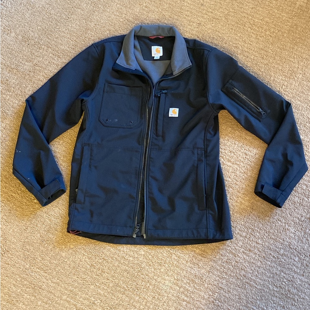 Womens Black Carhartt Lightweights Jacket, Size medium, pet/smoke free home